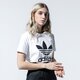 Moteriški marškinėliai ADIDAS MARŠKINĖLIAI TREFOIL TEE fm3306 spalva balta