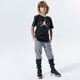 Vaikiškos kelnės JORDAN KELNĖS JUMPMAN AIR FLEECE PANT BOY 957725-k6n spalva pilka