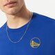 Vyriški marškinėliai NIKE MARŠKINĖLIAI GSW M NK ES CORE LGO SS TEE NBA dd6720-495 spalva mėlyna