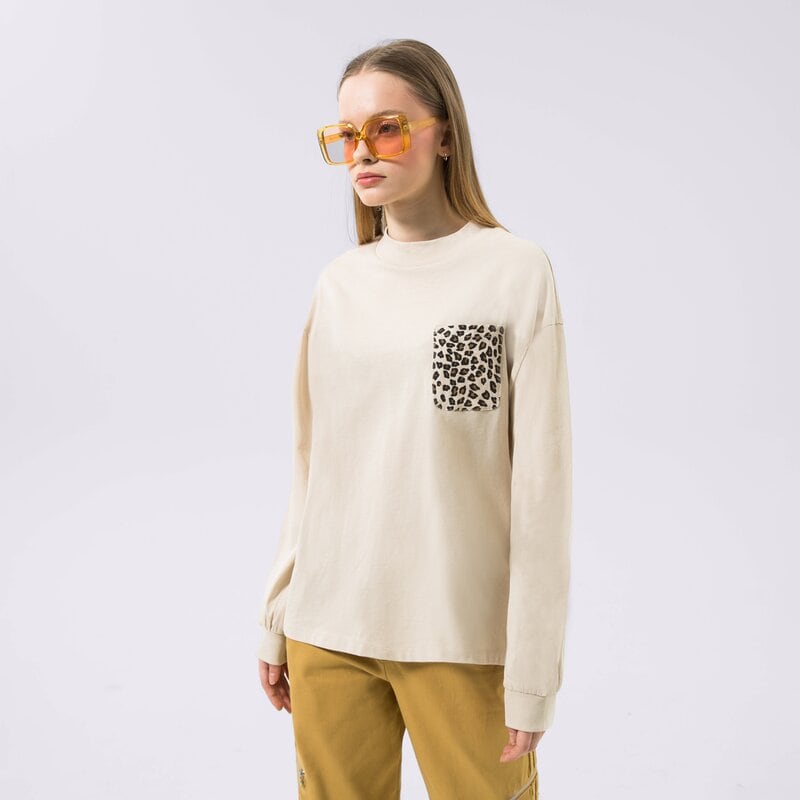 VANS MARŠKINĖLIAI LS ANIMAL MIX LS TEE OATMEAL