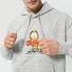 Vyriškas džemperis PUMA DŽEMPERIS SU GOBTUVU PUMA X GARFIELD HOODIE 534435 04 spalva pilka