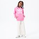 Vaikiškas džemperis ADIDAS DŽEMPERIS SU GOBTUVU TREFOIL HOODIE GIRL hk0271 spalva rožinė