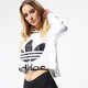 Moteriški marškinėliai ADIDAS MARŠKINĖLIAI LS CROPPED SWEATER ed4759 spalva balta
