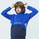 Vaikiškas džemperis ADIDAS DŽEMPERIS SU GOBTUVU HOODIE MM gn2384 spalva mėlyna