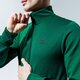 Vyriškas džemperis ADIDAS DŽEMPERIS ESSENTIAL TT gd2546 spalva žalia