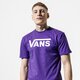 Vyriški marškinėliai VANS MARŠKINĖLIAI MN VANS CLASSIC HELIOTROPE/WHITE vn000gggymm1 spalva violetinė