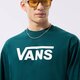 Vyriški marškinėliai VANS MARŠKINĖLIAI VANS CLASSIC LS vn000k6hy8m1 spalva žalia