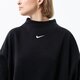 Moteriškas džemperis NIKE DŽEMPERIS W NSW STYLE FLC MOCK OOS dq5765-010 spalva juoda