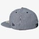 Vaikiška kepurė su snapeliu NEW ERA KEPURĖ PINSTRIPE NY YANKEES NAV/WHT 80258931 spalva tamsiai mėlyna