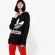 Moteriškas džemperis ADIDAS DŽEMPERIS TREFOIL HOODIE ADICOLOR ce2408 spalva juoda