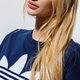 Moteriški marškinėliai ADIDAS MARŠKINĖLIAI TREFOIL TEE gd2314 spalva tamsiai mėlyna