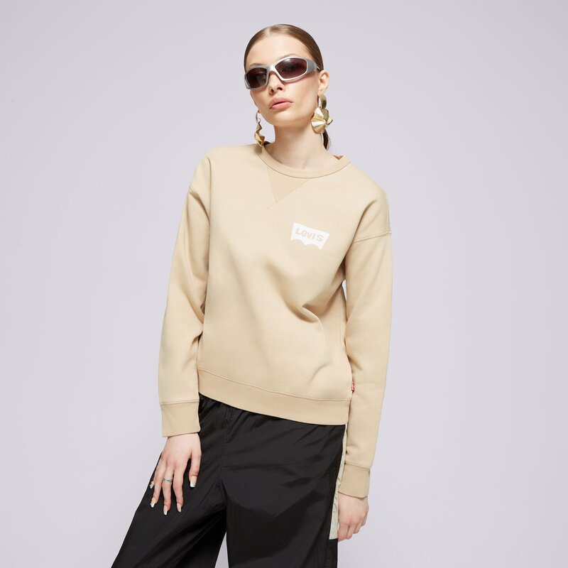 LEVI'S DŽEMPERIS GRAPHIC SIGNATURE CREW NEUTRALS