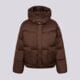 Moteriška žieminė striukė LEVI'S STRIUKĖ PŪKINĖ WESTERN BUBBLE SHORTIE BROWNS 003md-0006 spalva ruda