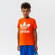 Vaikiški marškinėliai ADIDAS MARŠKINĖLIAI TREFOIL TEE BOY hk0261 spalva oranžinė