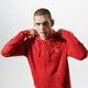 Vyriškas džemperis ADIDAS DŽEMPERIS 3-STRIPES FZ ed5970 spalva raudona