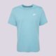 Vyriški marškinėliai NIKE MARŠKINĖLIAI SPORTSWEAR CLUB ar4997-465 spalva mėlyna
