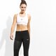 Moteriški marškinėliai NIKE BRA PRO CLASSIC SWOOSH BR A 842398100 spalva balta