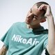 Vyriški marškinėliai NIKE MARŠKINĖLIAI AIR ck2232-352 spalva žalia