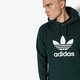 Vyriškas džemperis ADIDAS DŽEMPERIS TREFOIL HOODY cw1242 spalva žalia