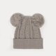 Moteriška kepurė NEW ERA KEPURĖ WMNS DOUBLE POM NYY HGR NEW YORK YANKEES HGR 60284834 spalva pilka
