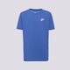 Vaikiški marškinėliai NIKE MARŠKINĖLIAI K NSW TEE EMB FUTURA LBR BOY fz5177-411 spalva mėlyna