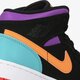 Vaikiški kedai AIR JORDAN 1 MID GS  554725-083 spalva juoda