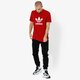 Vyriški marškinėliai ADIDAS MARŠKINĖLIAI SS TREFOIL MARŠKINĖLIAI ADICOLOR dx3609 spalva raudona