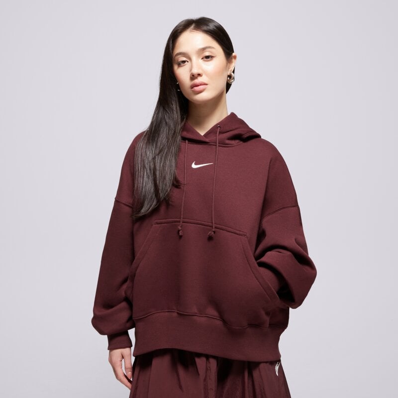 NIKE DŽEMPERIS SU GOBTUVU W   NSW PHNX FLC OOS PO HOODIE