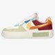 Moteriški kedai NIKE WMNS AIR FORCE 1 FONTANKA do6719-100 spalva daugiaspalvė