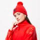 Vyriška kepurė NEW ERA KEPURĖ INFILL BOBBLE BEANIE BULLS RED CHICAGO BULLS 60284999 spalva raudona