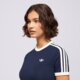 Moteriški marškinėliai ADIDAS MARŠKINĖLIAI 3S TEE SLIM ks4777 spalva tamsiai mėlyna