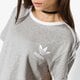 Moteriški marškinėliai ADIDAS MARŠKINĖLIAI SS 3STRIPES TEE bk7131 spalva pilka