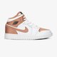 Vaikiški kedai AIR JORDAN 1 MID 555112-190 spalva balta
