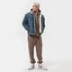 Vyriškas džemperis ADIDAS DŽEMPERIS SU GOBTUVU TREFOIL LINEAR LABEL HOODIE hm2652 spalva ruda