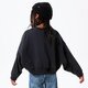 Vaikiškas džemperis NIKE DŽEMPERIS G NSW TREND FLC CREW GIRL dv2563-045 spalva juoda