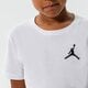 Vaikiški marškinėliai JORDAN MARŠKINĖLIAI JUMPMAN AIR EMB BOY 95a873-001 spalva balta