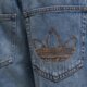Vyriški šortai ADIDAS ŠORTAI DENIM SHO ke0133 spalva mėlyna