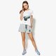 Moteriški šortai NIKE ŠORTAI W NSW SHORT FT AIR aa1180-019 spalva žalia