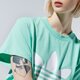 Moteriški marškinėliai ADIDAS MARŠKINĖLIAI BOYFRIEND TEE fm3316 spalva žalia
