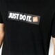 Vyriški marškinėliai NIKE MARŠKINĖLIAI SS M NSW TEE HBR 1 aa6412-010 spalva juoda