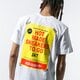 Vyriški marškinėliai ADIDAS MARŠKINĖLIAI HOT MADE REVERSE PRINT TEE gj9585 spalva balta
