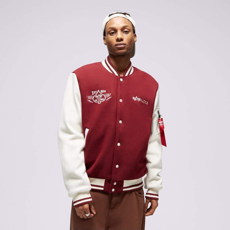 ALPHA INDUSTRIES STRIUKĖ VARSITY AIR FORCE