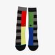Vyriškos kojinės STANCE KOJINĖS SPLIT CHECK BLK m556c19spcblk spalva juoda