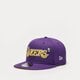 Vyriška kepurė su snapeliu NEW ERA KEPURĖ FLOWER WORDMARK 950 LAKERS LOS ANGELES LAKERS 60358100 spalva violetinė