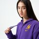 Moteriškas džemperis NIKE DŽEMPERIS UŽSEGAMAS SU GOBTUVU LAL W NK FLC NBA dn4737-504 spalva violetinė