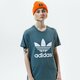 Moteriški marškinėliai ADIDAS MARŠKINĖLIAI TREFOIL TEE gn2903 spalva žalia