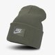 Vaikiška kepurė NIKE KEPURĖ  ŽIEMINĖ U NSW CUFFED BEANIE FUT FLASH da2021-380 spalva rusvai žalsva