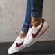 Vaikiški kedai NIKE CORTEZ BASIC LTR SE (GS) aa3496-100 spalva balta