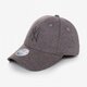Vaikiška kepurė su snapeliu NEW ERA KEPURĖ W JERSEY ESS NY YANKEES GRH/GRH 80524871 spalva pilka