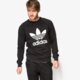 Vyriškas džemperis ADIDAS DŽEMPERIS TREFOIL CREW ay7791 spalva juoda